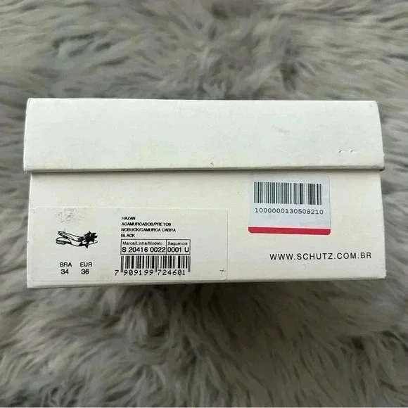 SCHUTZ Chamoi Pump Black Size 6 NWB